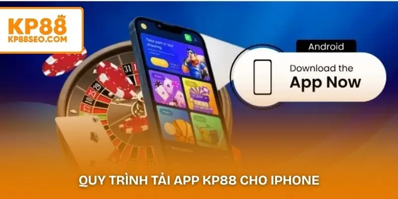 Quy trình tải app KP88 cho iPhone thông qua trình duyệt Safari